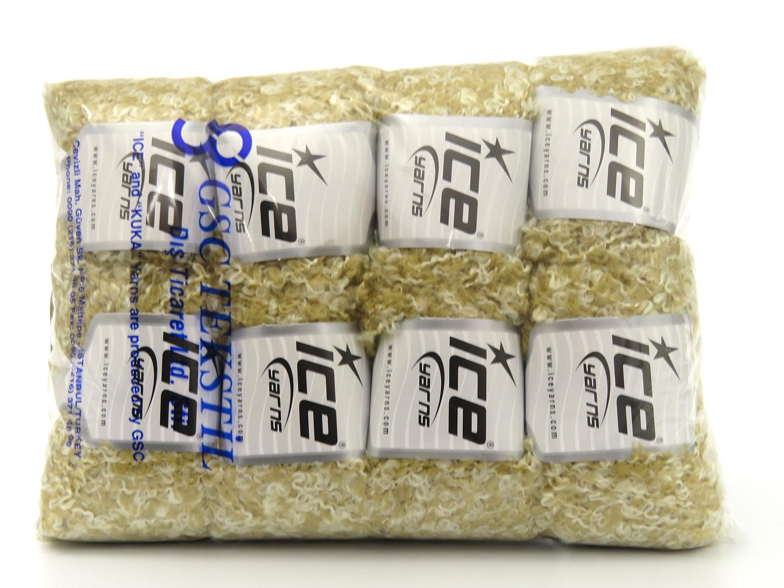 Alpaca Boucle Cream Shades