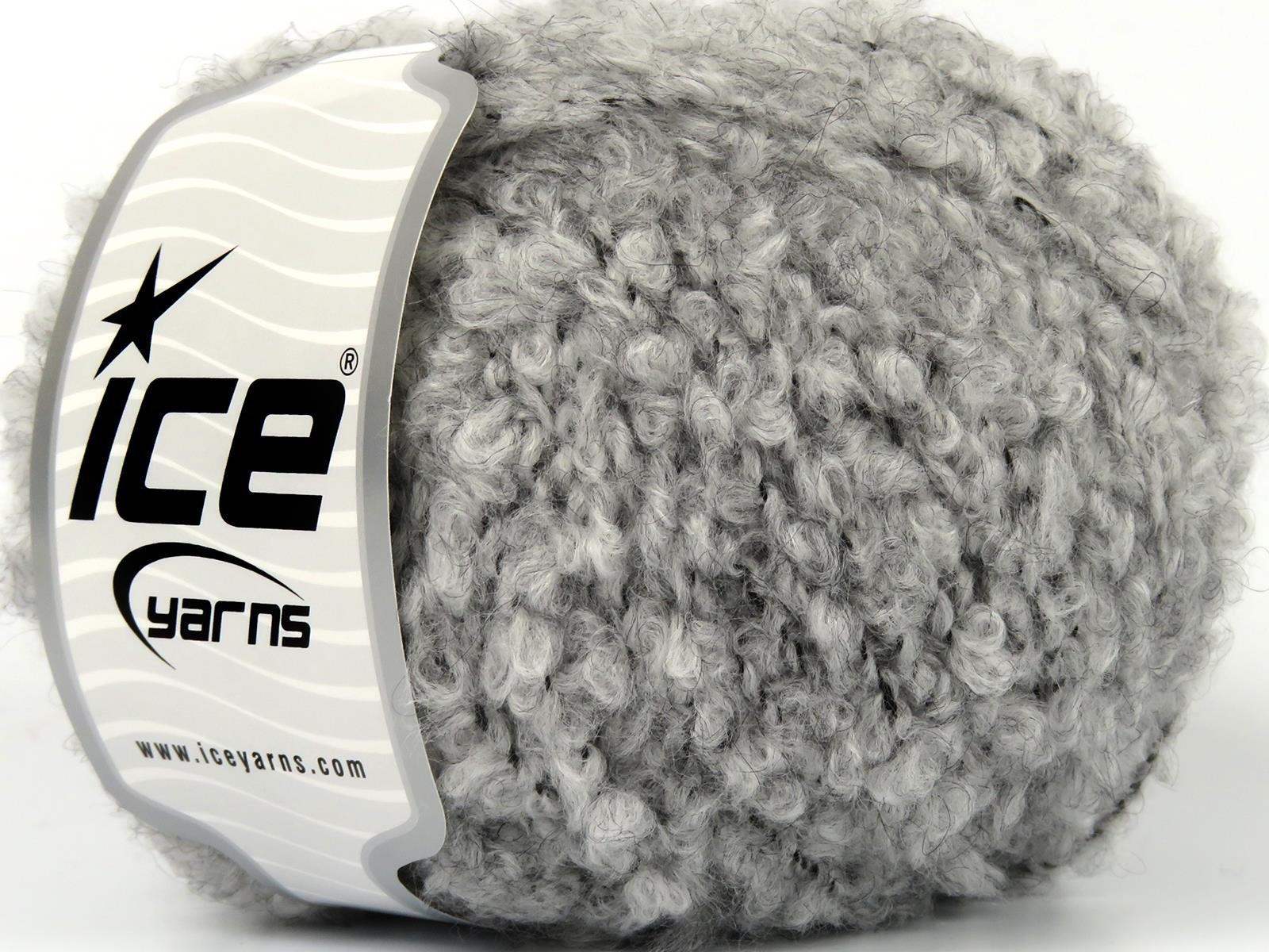 Alpaca Boucle Light Grey