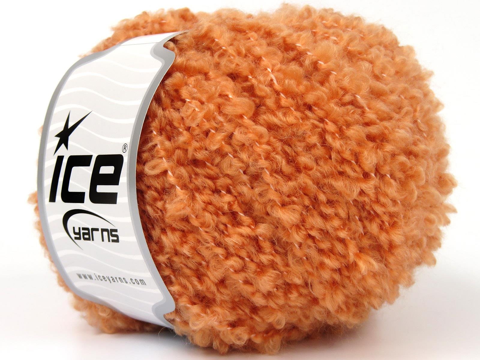 Alpaca Boucle Light Orange
