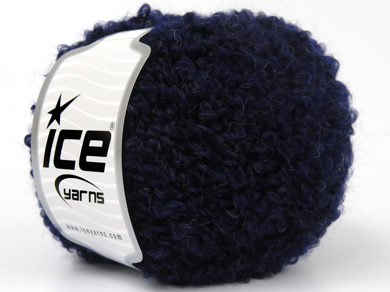 Alpaca Boucle Navy