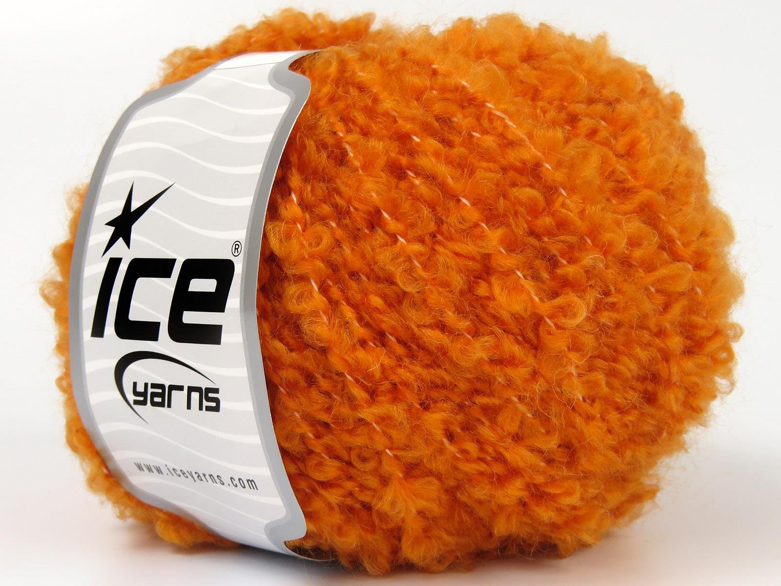 Alpaca Boucle Orange