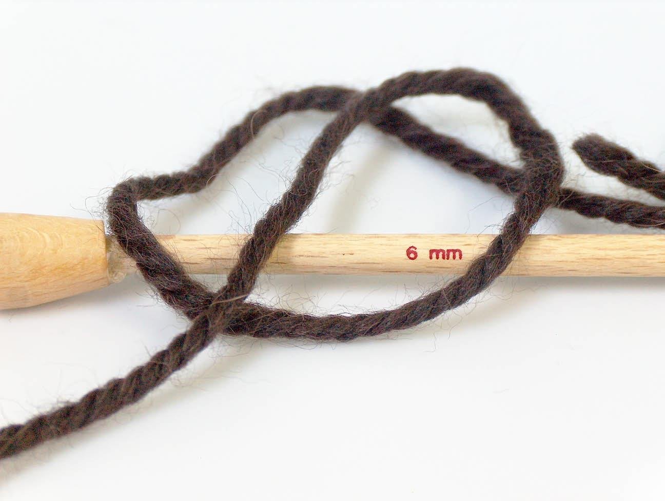 Alpaca Bulky Dark Brown