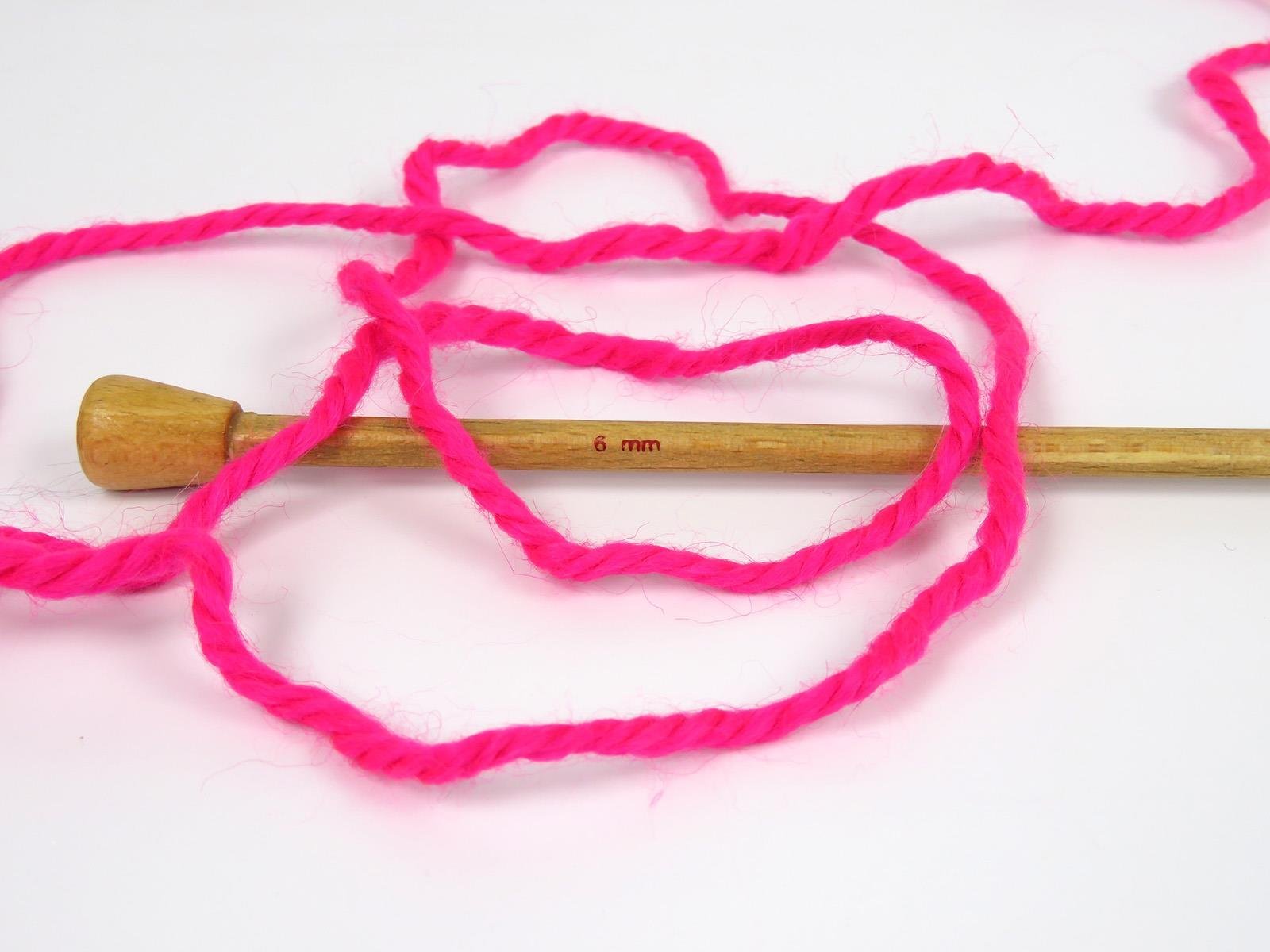 Alpaca Bulky Neon Pink