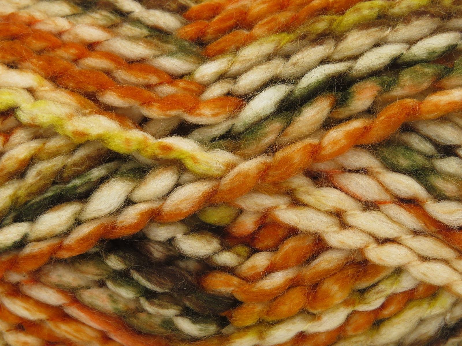 Alpine Wool Color Brown, Green, Beige, Gold Shades