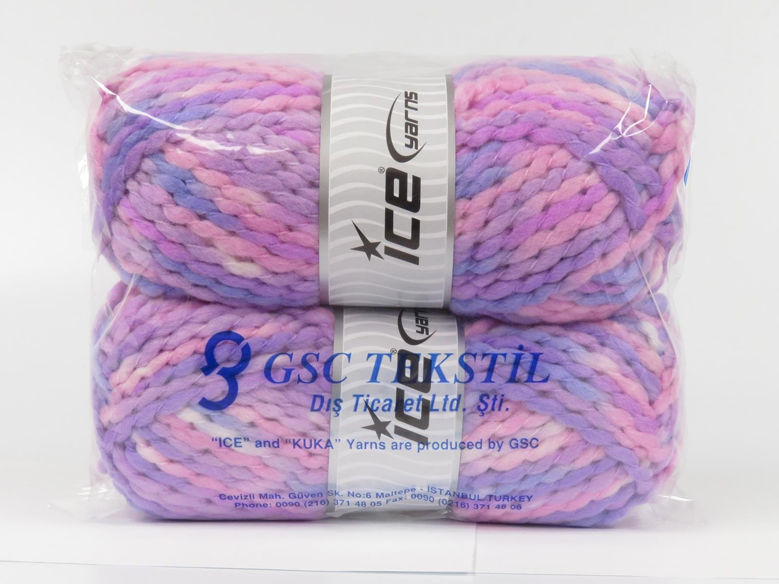 Alpine Wool Color Lilac, Pink Shades