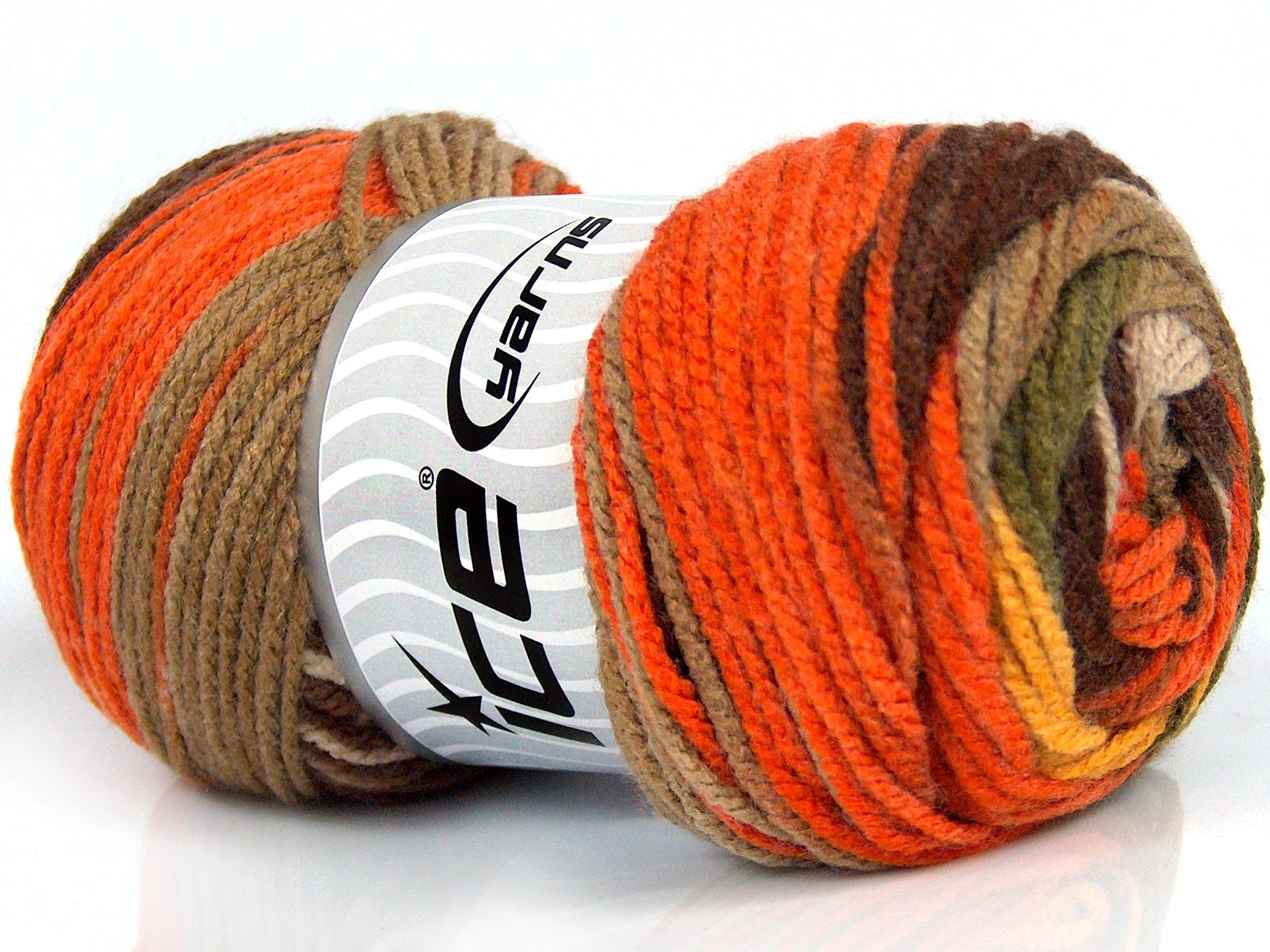 Ambiance Brown, Green, Orange, Gold, Camel