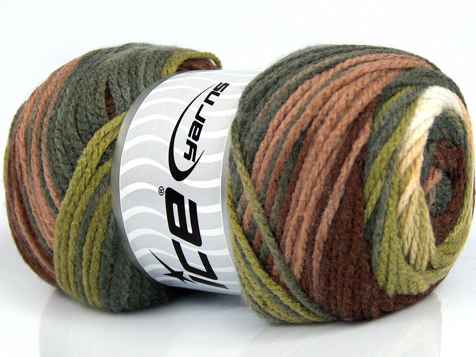 Ambiance Brown, White, Camel, Green Shades, Beige