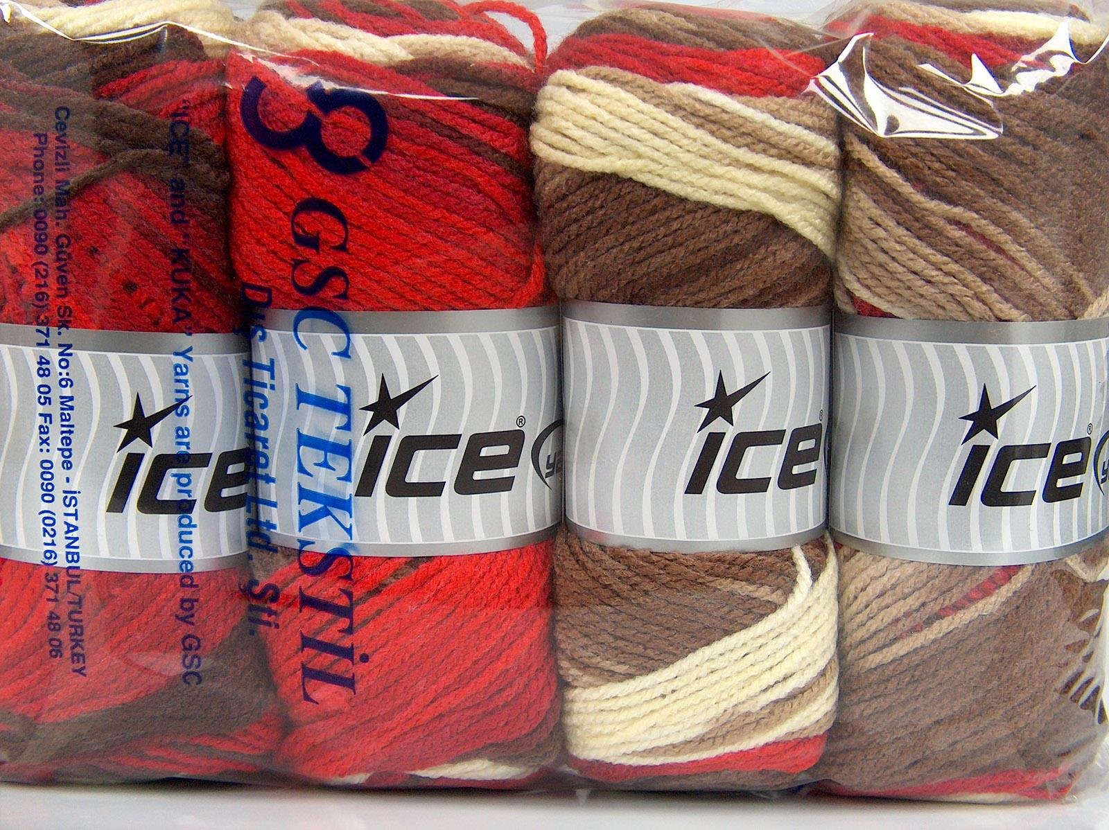 Ambiance Cream, Brown Shades, Red Shades