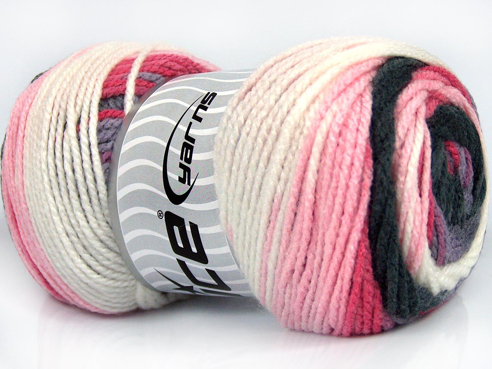 Ambiance White, Lilac, Pink Shades, Dark Grey