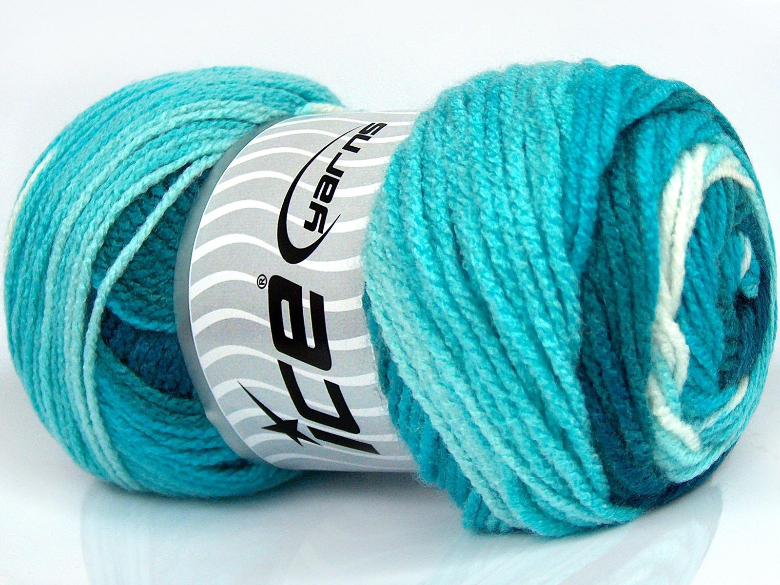 Ambiance White, Turquoise Shades