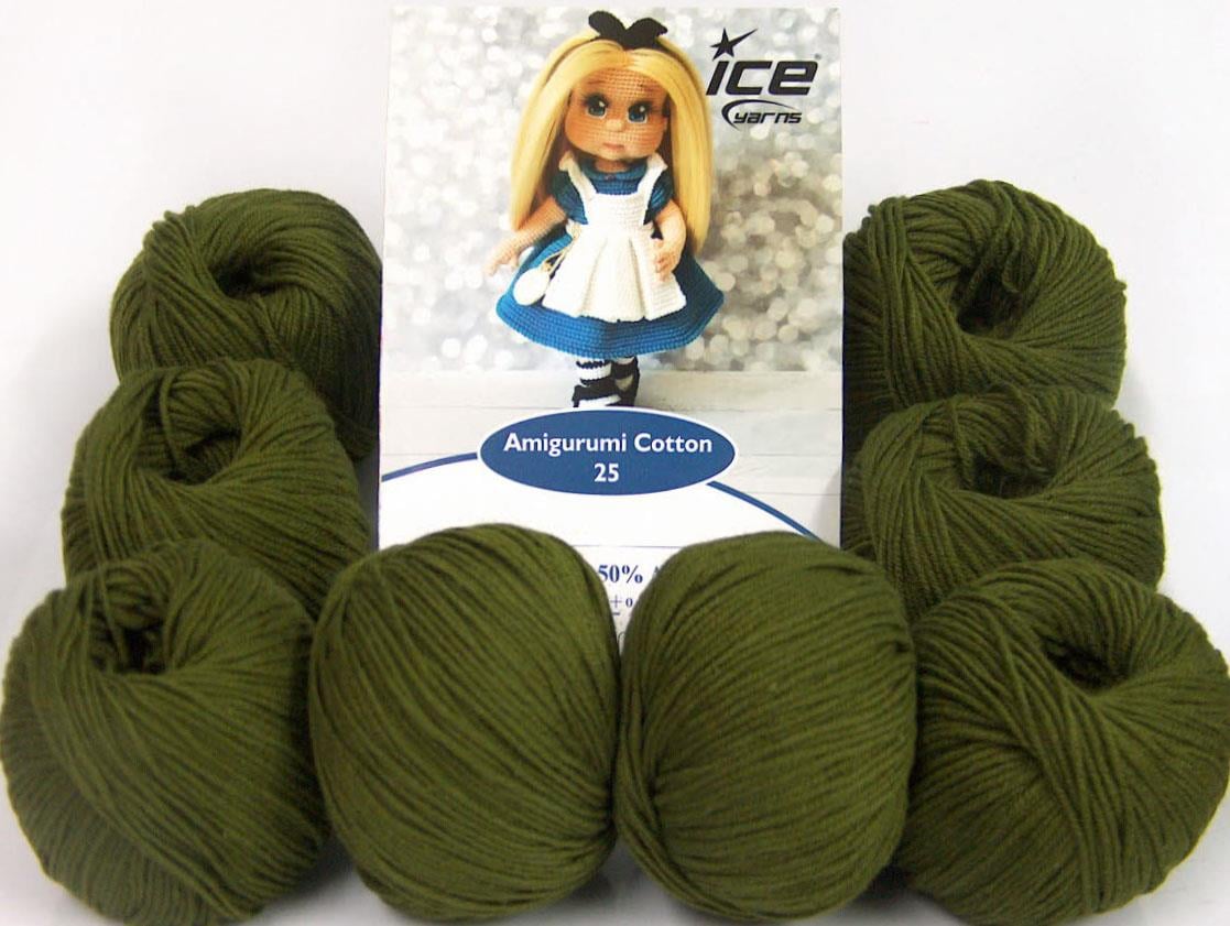 Amigurumi Cotton 25 Dark Khaki