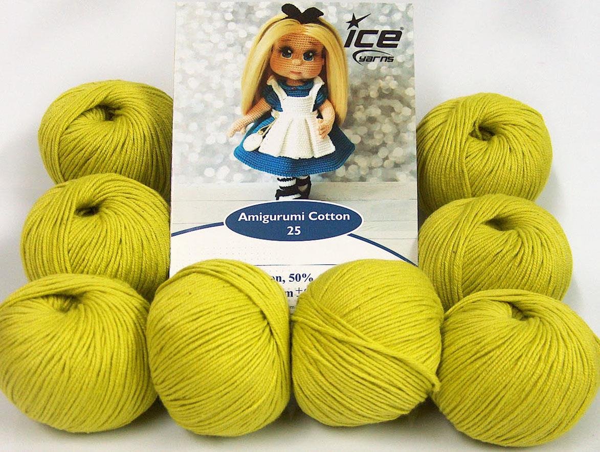 Amigurumi Cotton 25 Light Olive Green
