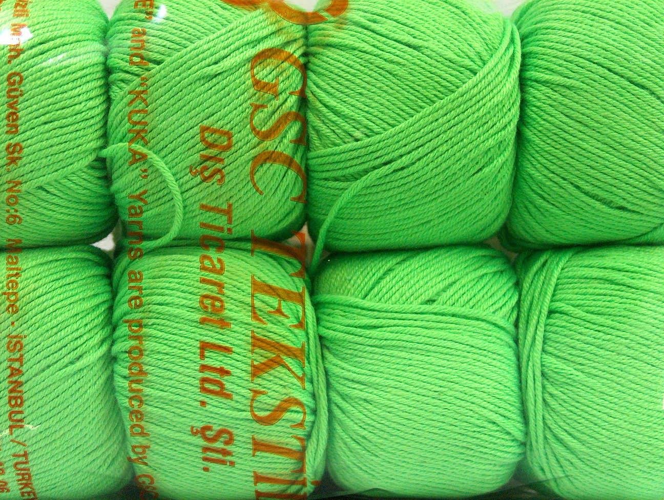 Amigurumi Cotton 25 Neon Green