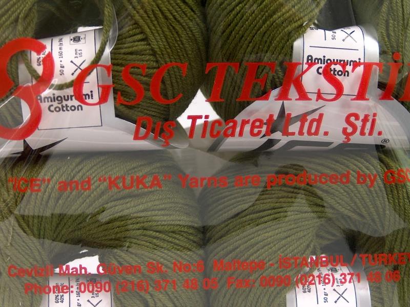 Amigurumi Cotton Dark Khaki