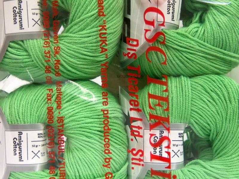 Amigurumi Cotton Light Green