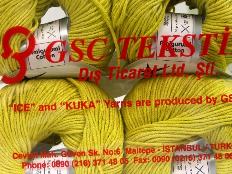 Amigurumi Cotton Light Olive Green