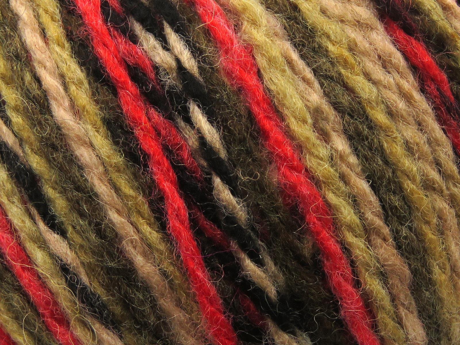 Anatolia Wool Black, Red, Brown Shades