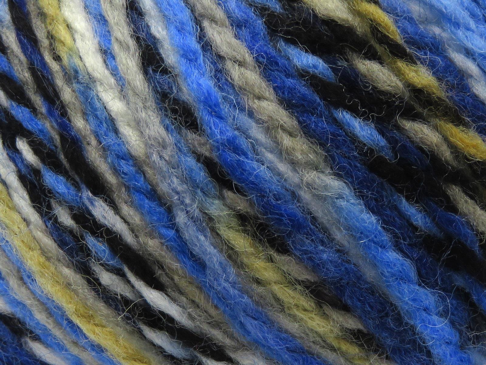 Anatolia Wool Black, White, Camel, Blue Shades