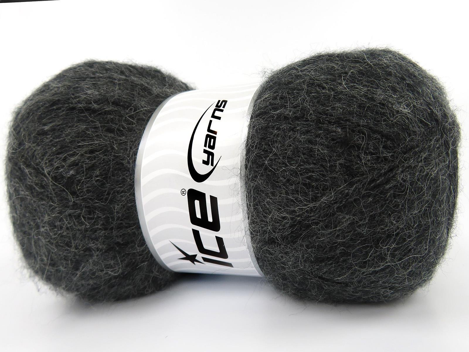 Angora Anthracite Black
