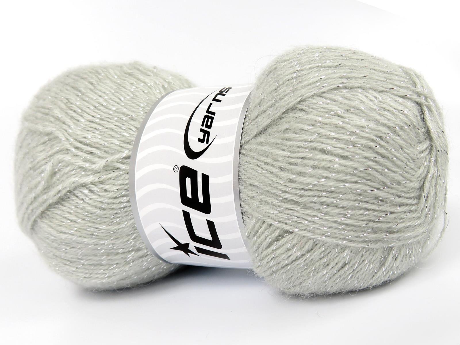 Angora Glitz Light Grey