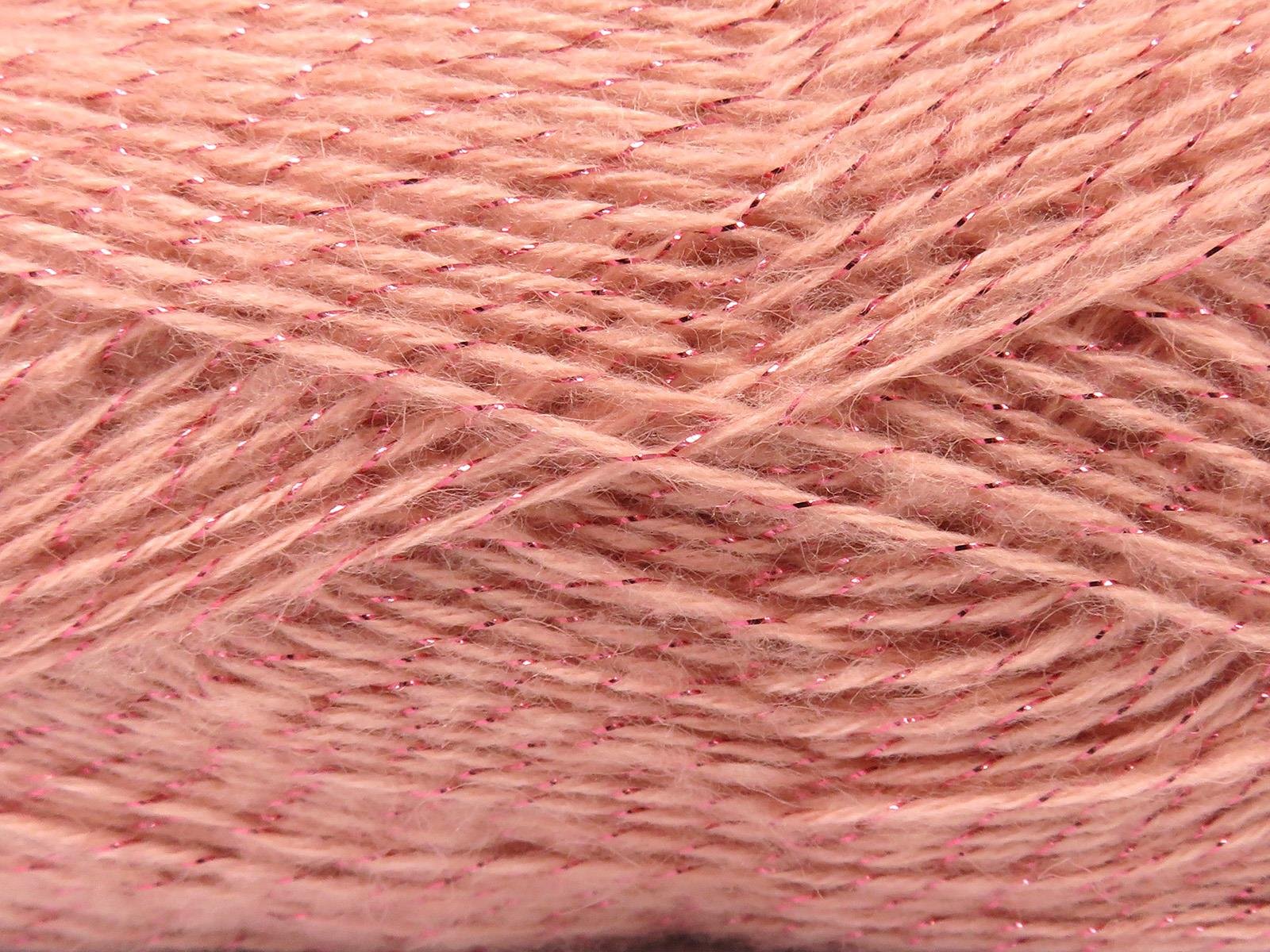 Angora Glitz Light Salmon