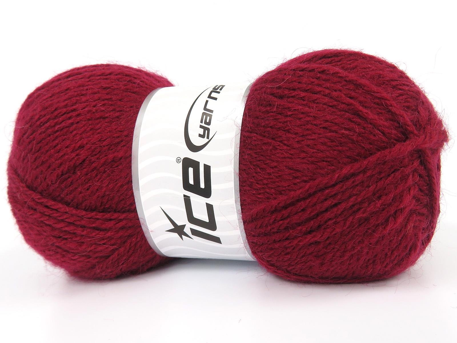 Angora Luxe Burgundy