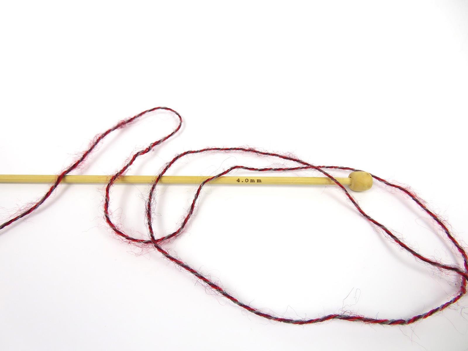 Angora Red, Grey, Maroon