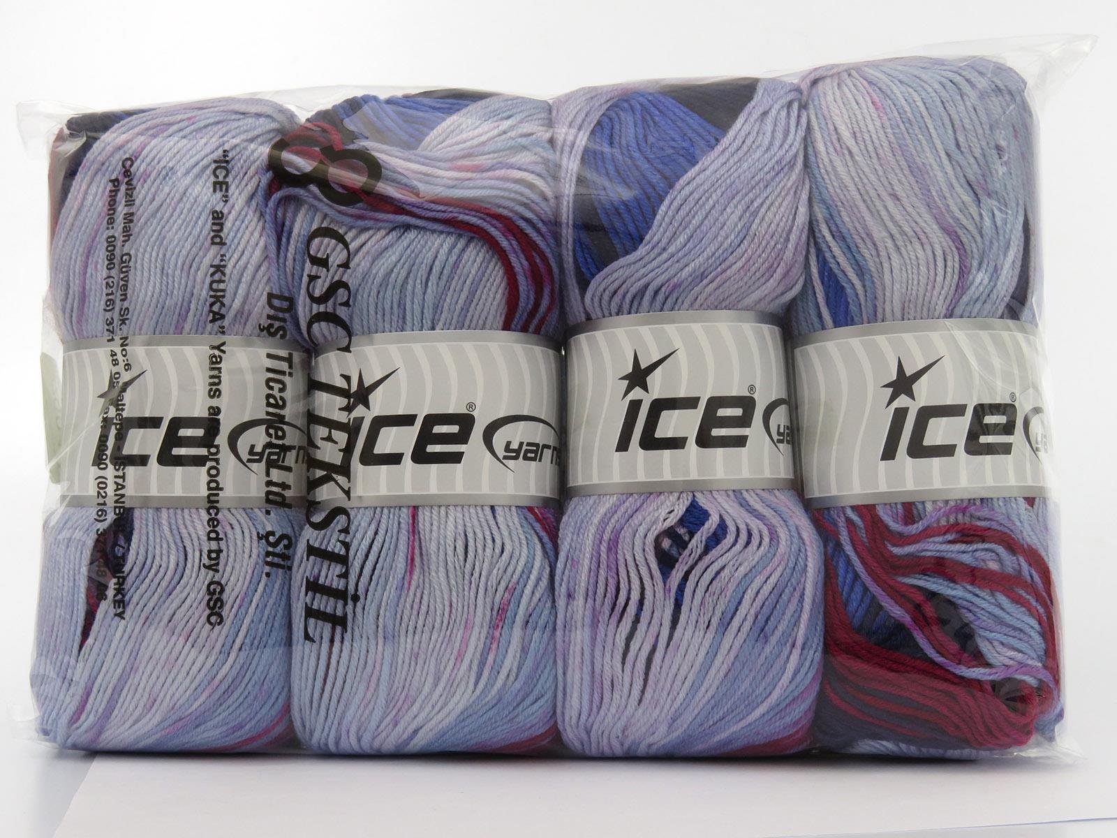 AntiPilling Magic Blue, Burgundy, Navy, Lilac Shades