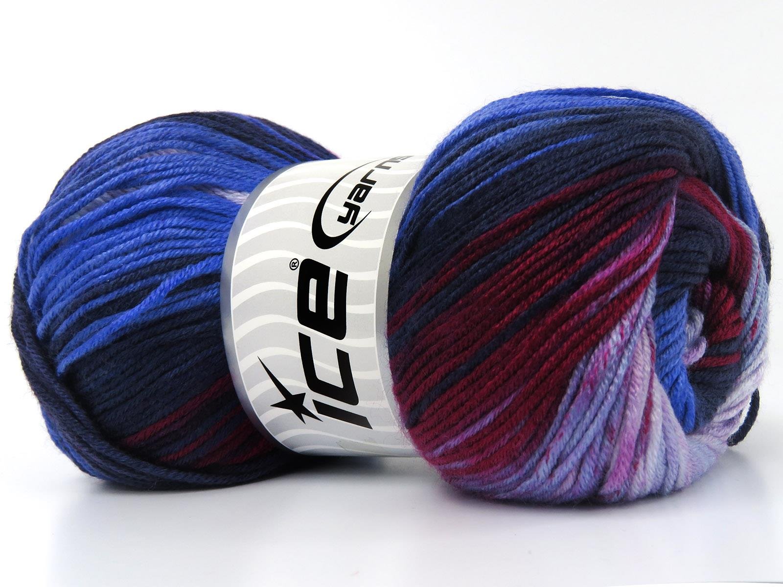 AntiPilling Magic Blue, Burgundy, Navy, Lilac Shades