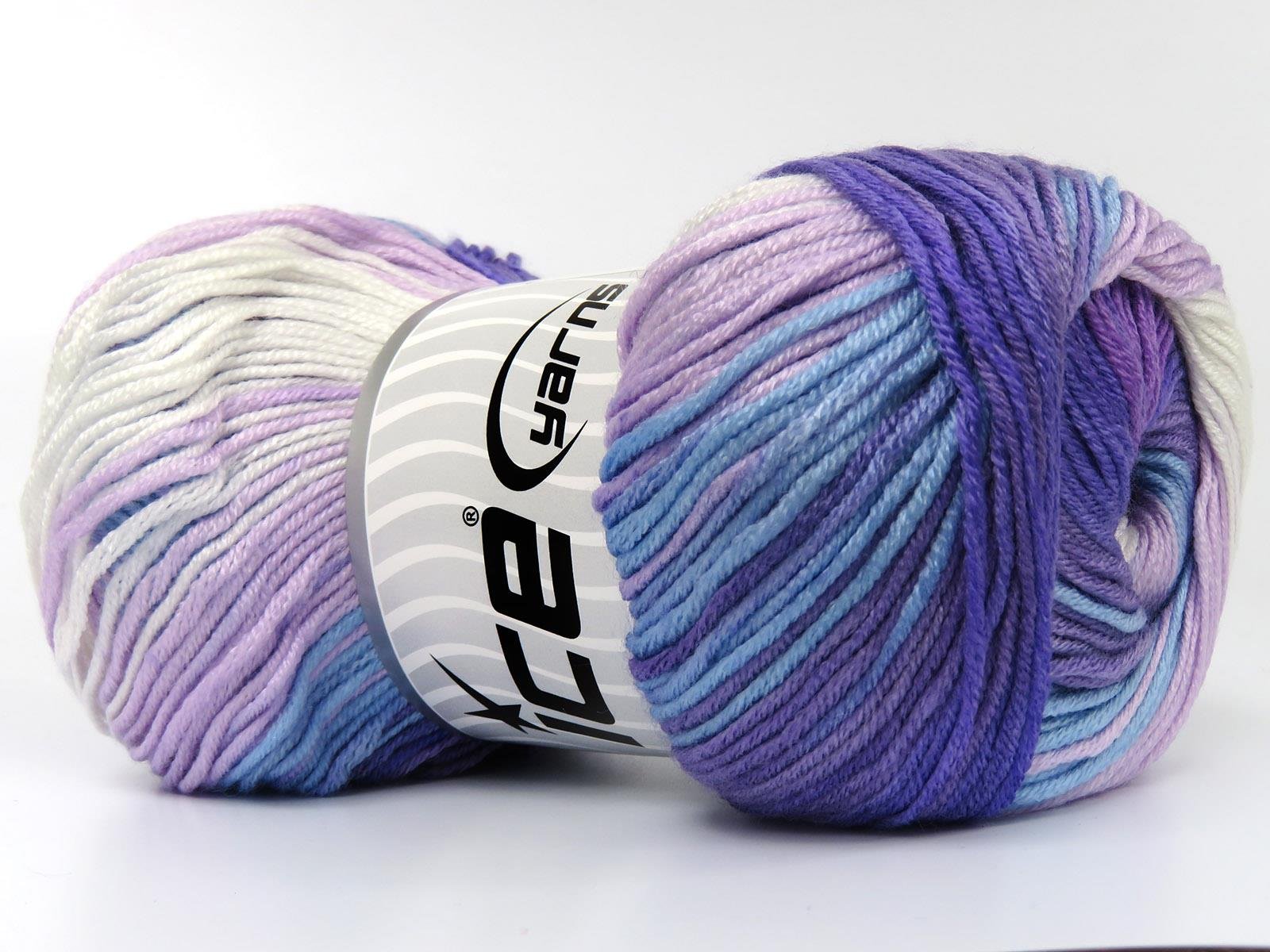 AntiPilling Magic Blue, White, Purple Shades