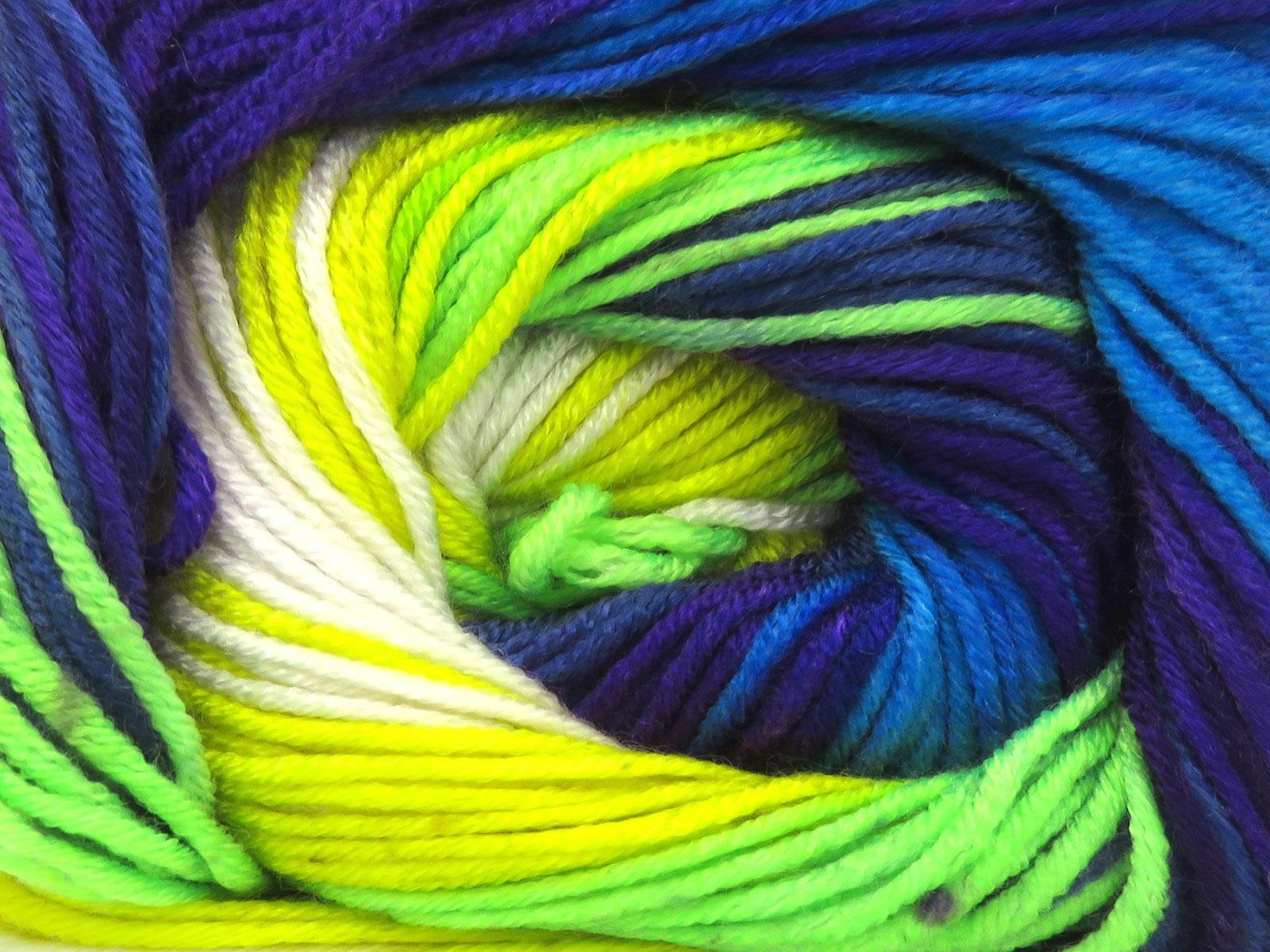 AntiPilling Magic Green, White, Purple, Yellow, Blue Shades