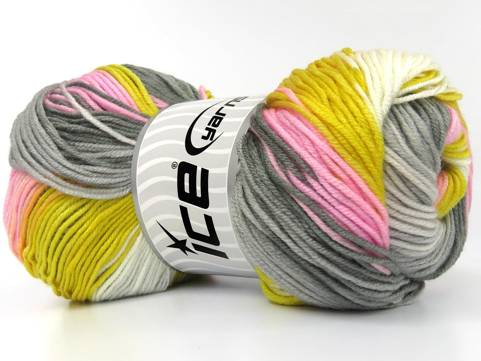 AntiPilling Magic Pink, White, Gold, Grey Shades