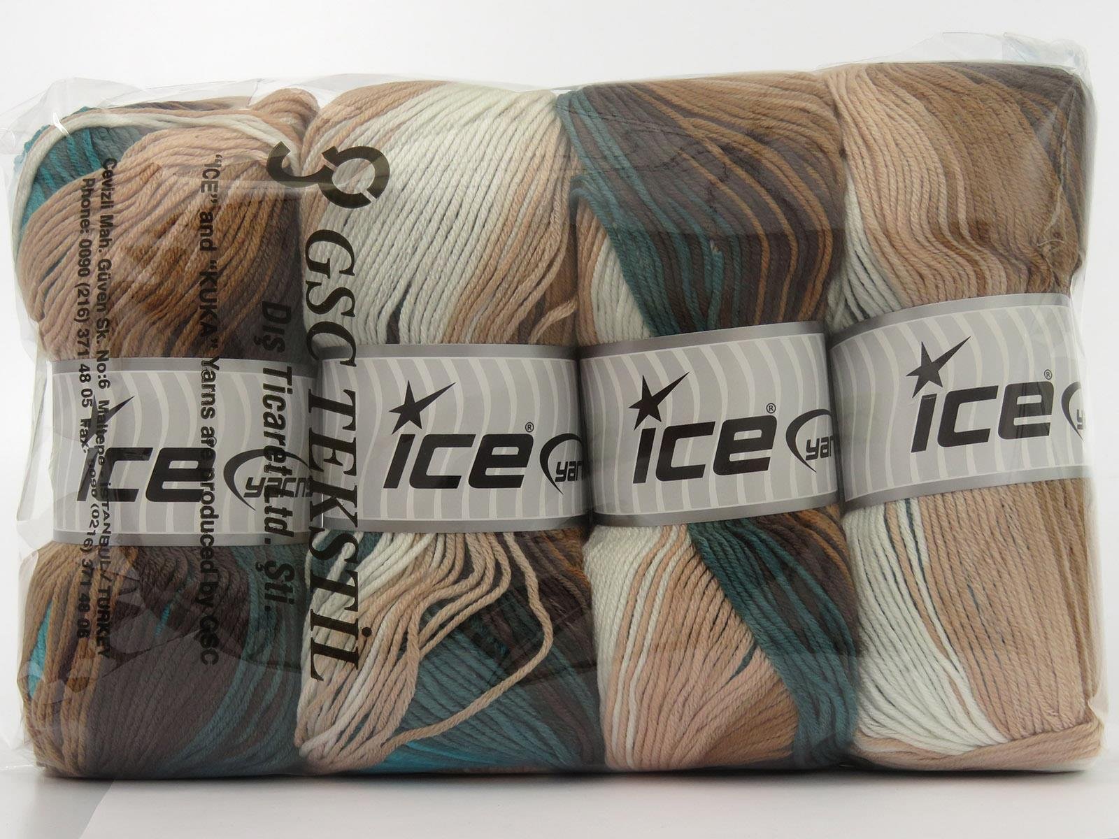 AntiPilling Magic White, Brown Shades, Green Shades