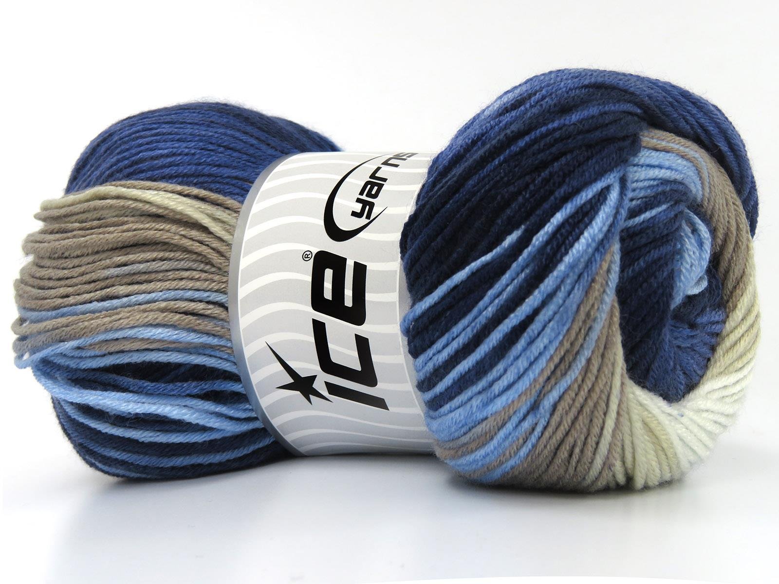 AntiPilling Magic White, Camel, Blue Shades, Beige