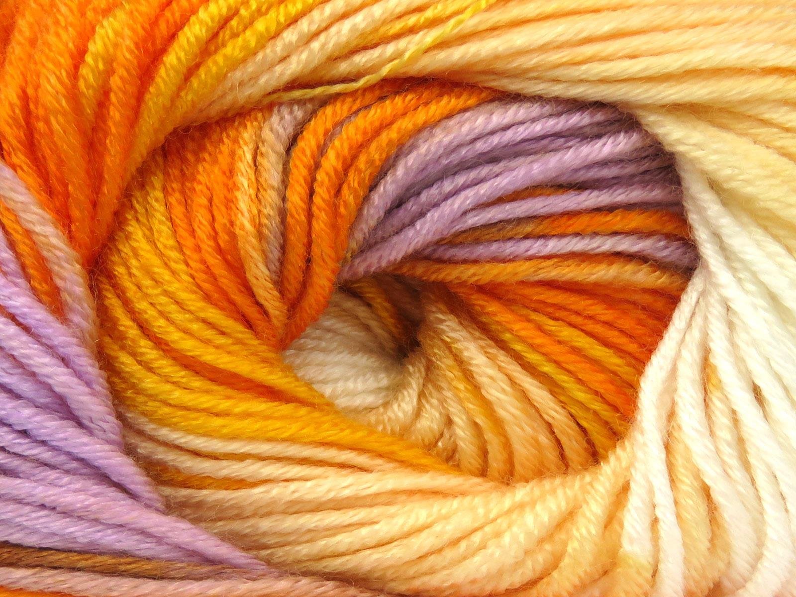 AntiPilling Magic White, Lilac, Orange Shades