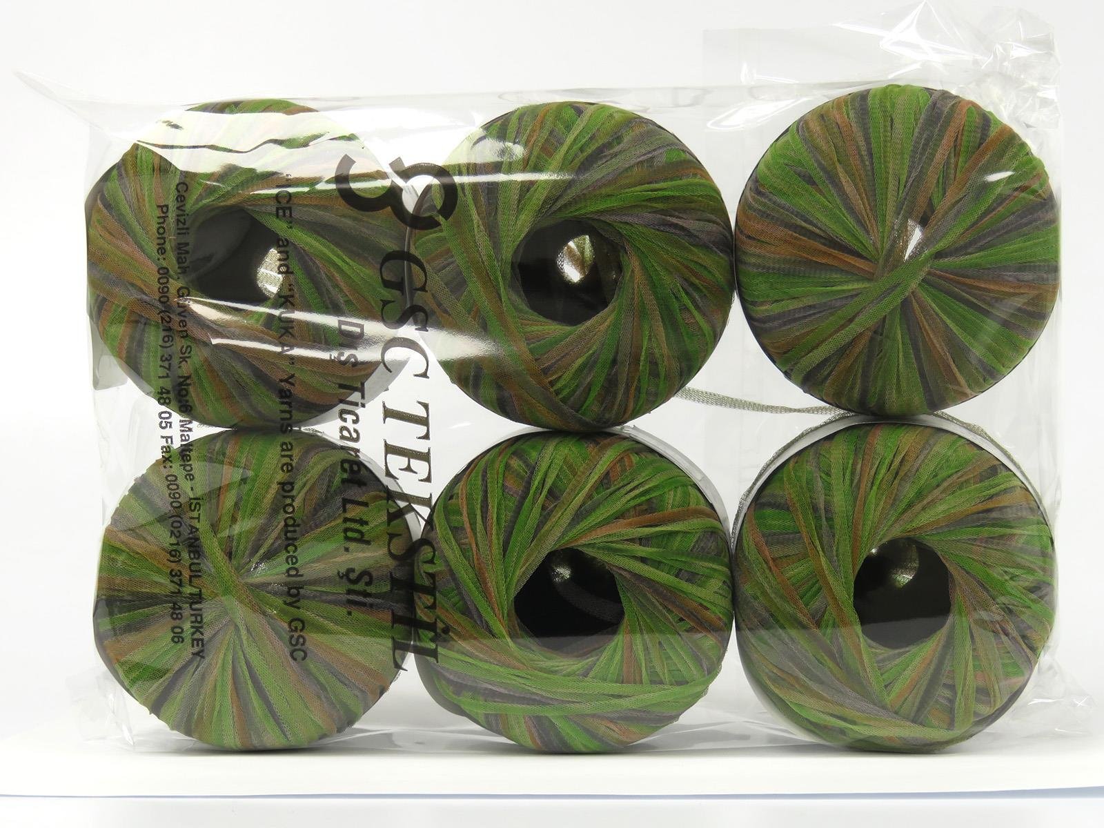 Aria Fresca Gold, Light Grey, Green Shades