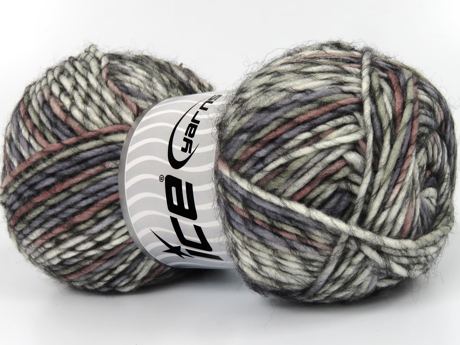 Armonia Lana Black, Blue, White, Grey, Khaki, Light Orchid