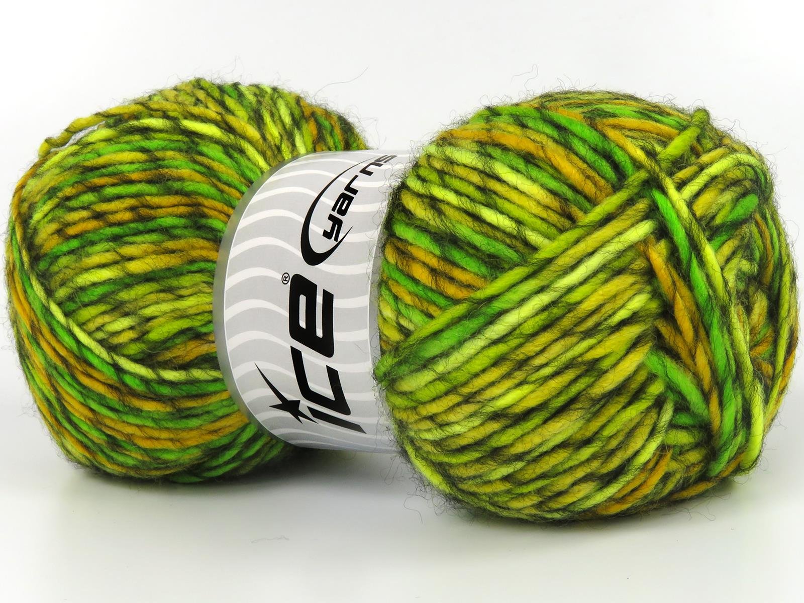 Armonia Lana Black, Gold, Green Shades