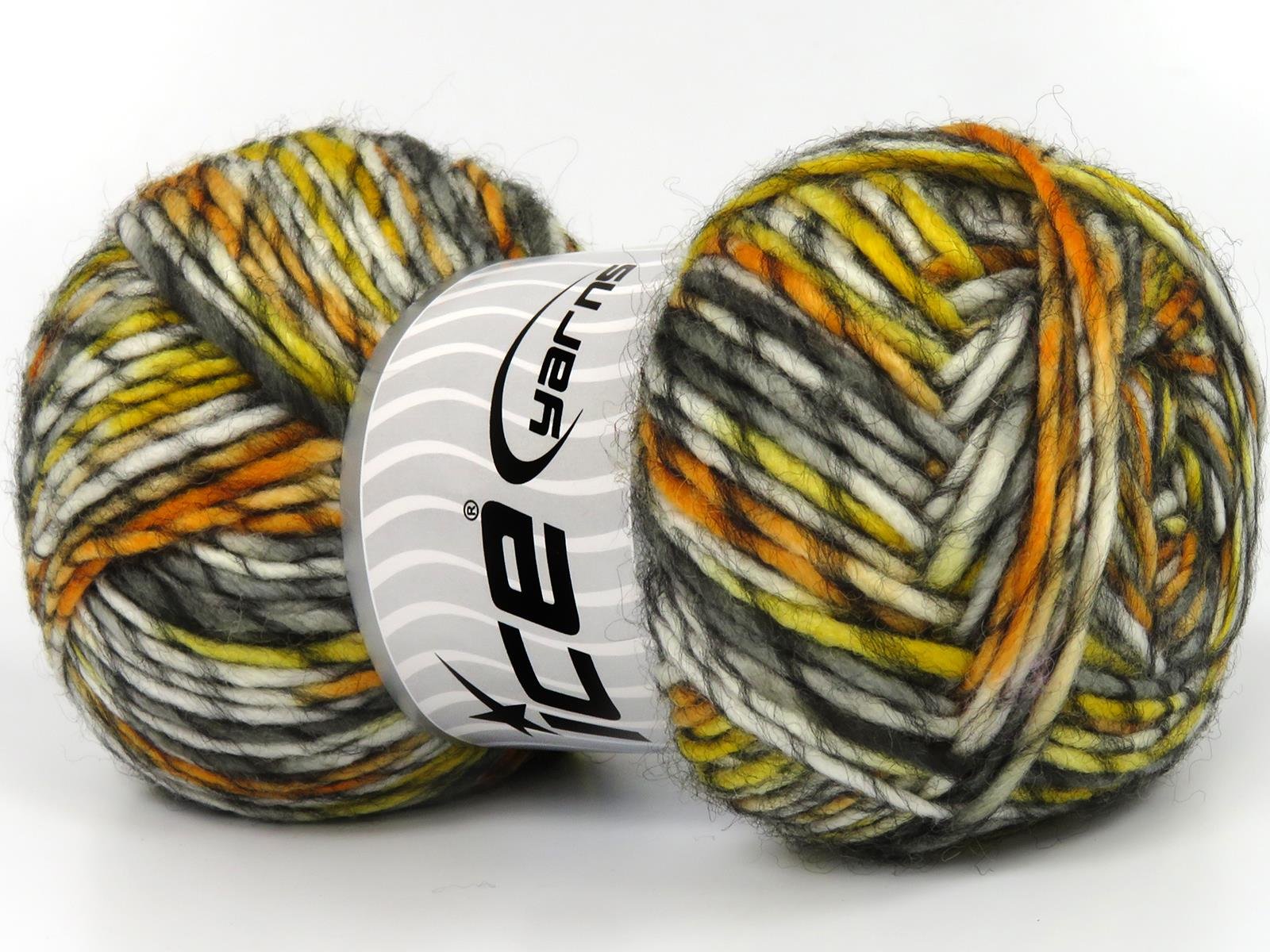 Armonia Lana Black, White, Yellow, Grey, Gold