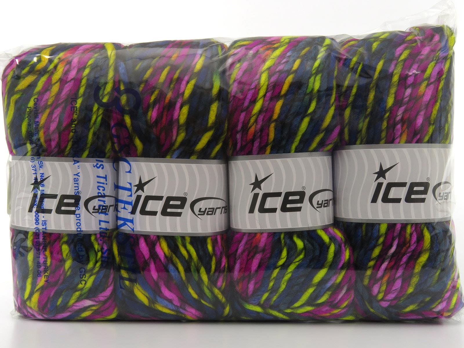 Armonia Lana Bulky Black, Blue, Green Shades, Pink Shades