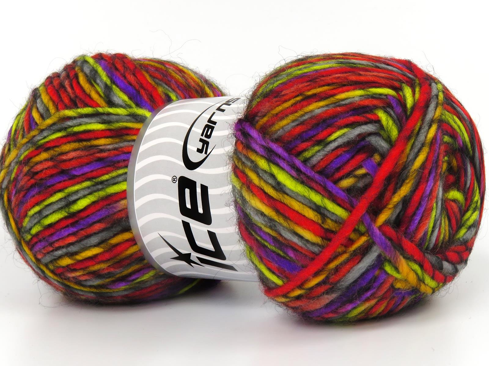 Armonia Lana Green, Black, Purple, Yellow, Grey