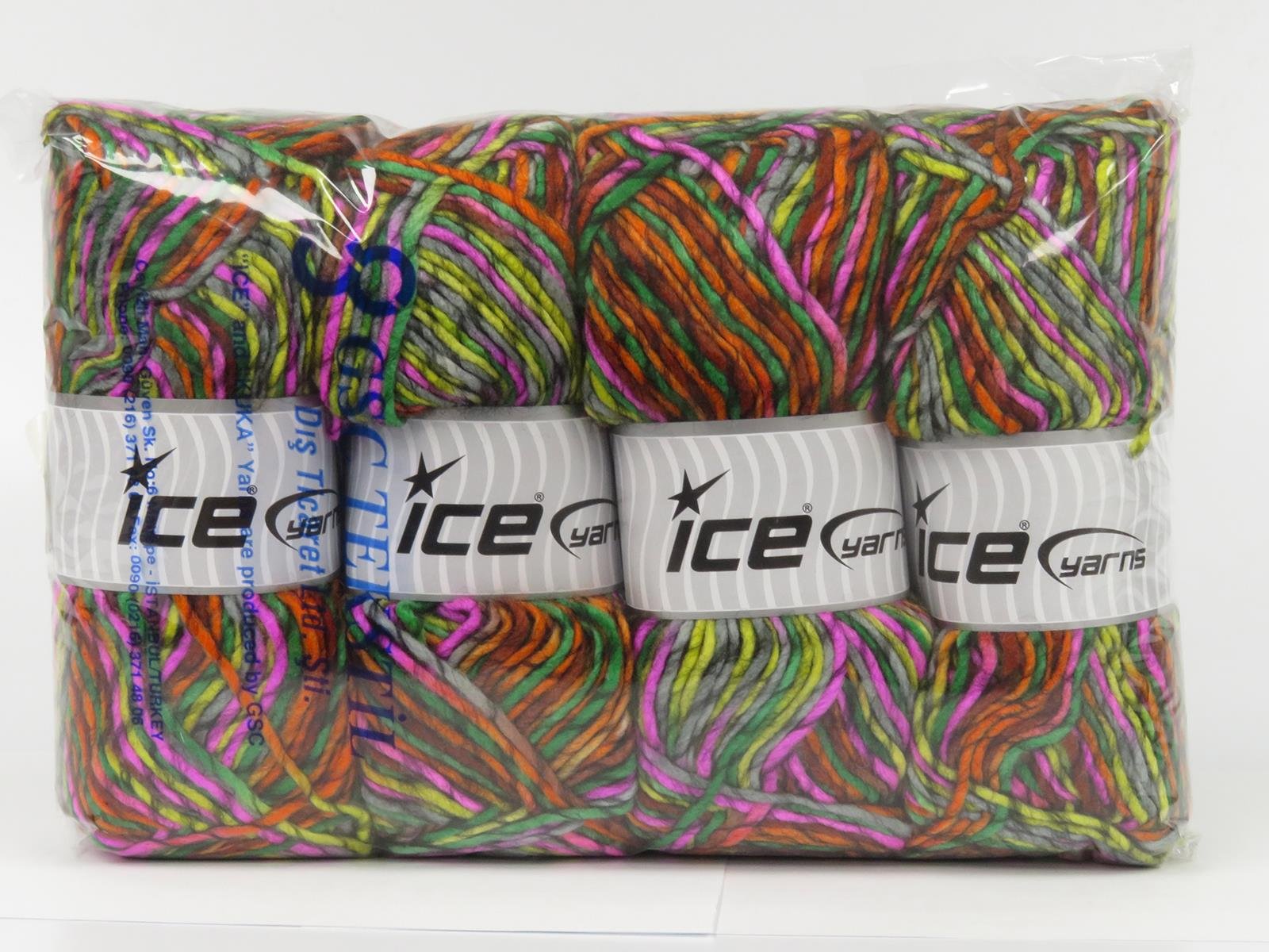 Armonia Lana Pink, Black, Grey, Green Shades, Gold Shades