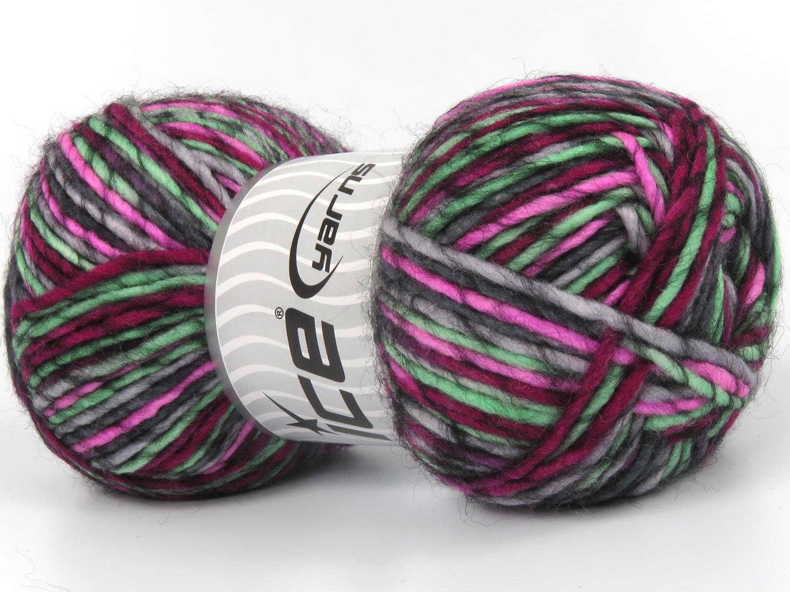 Armonia Lana Pink, Light Green, Grey Shades