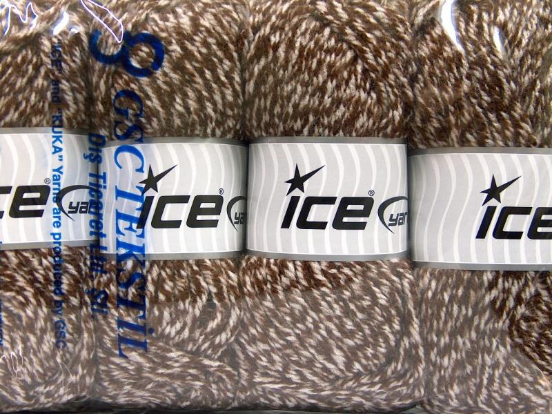 Atlas Superbulky Brown, Cream