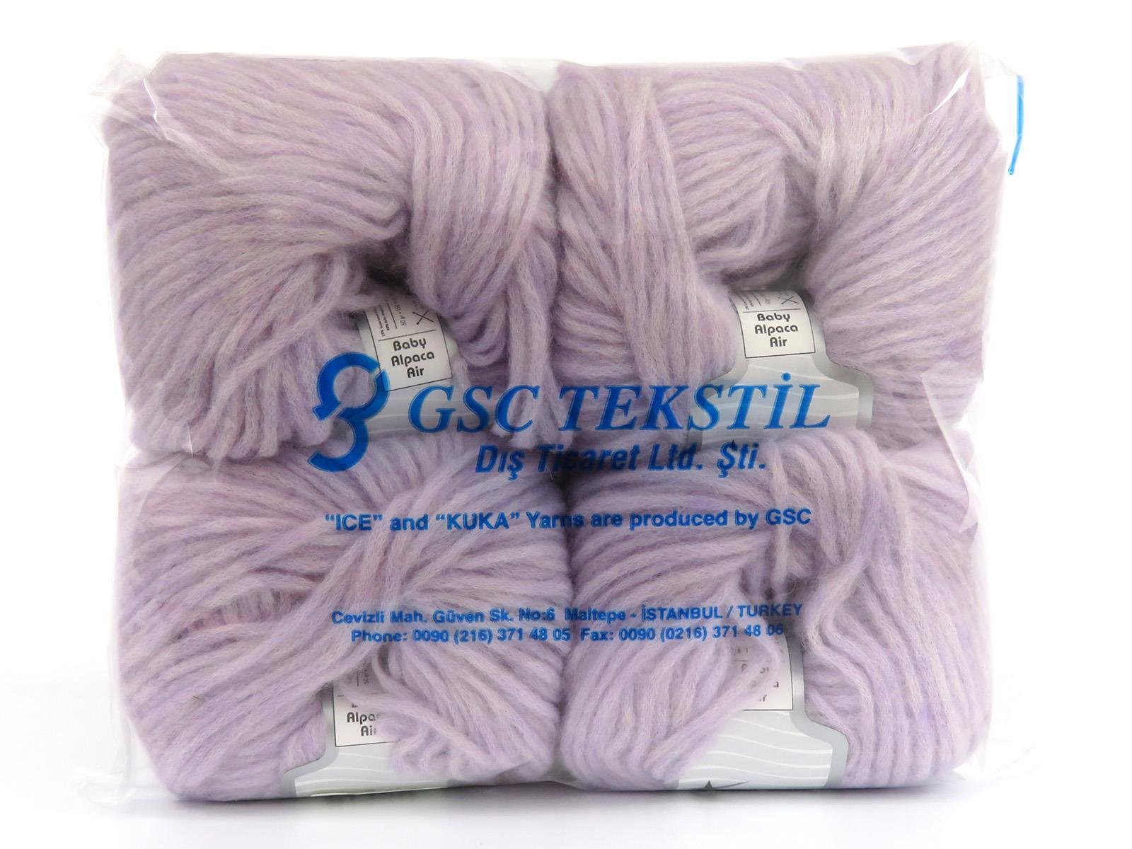 Baby Alpaca Air Light Lilac