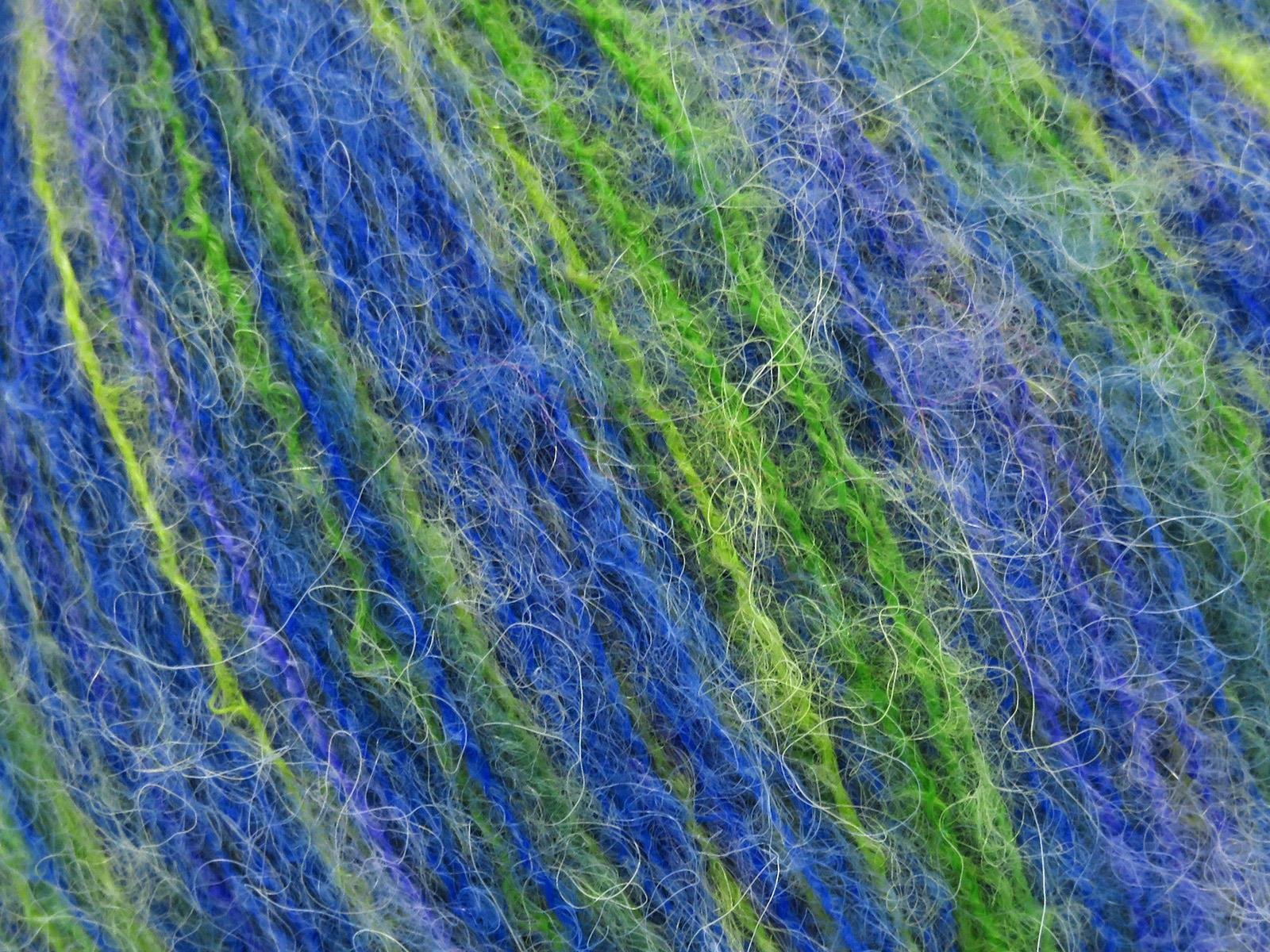 Baby Alpaca Color Ply Green, Blue, Lilac