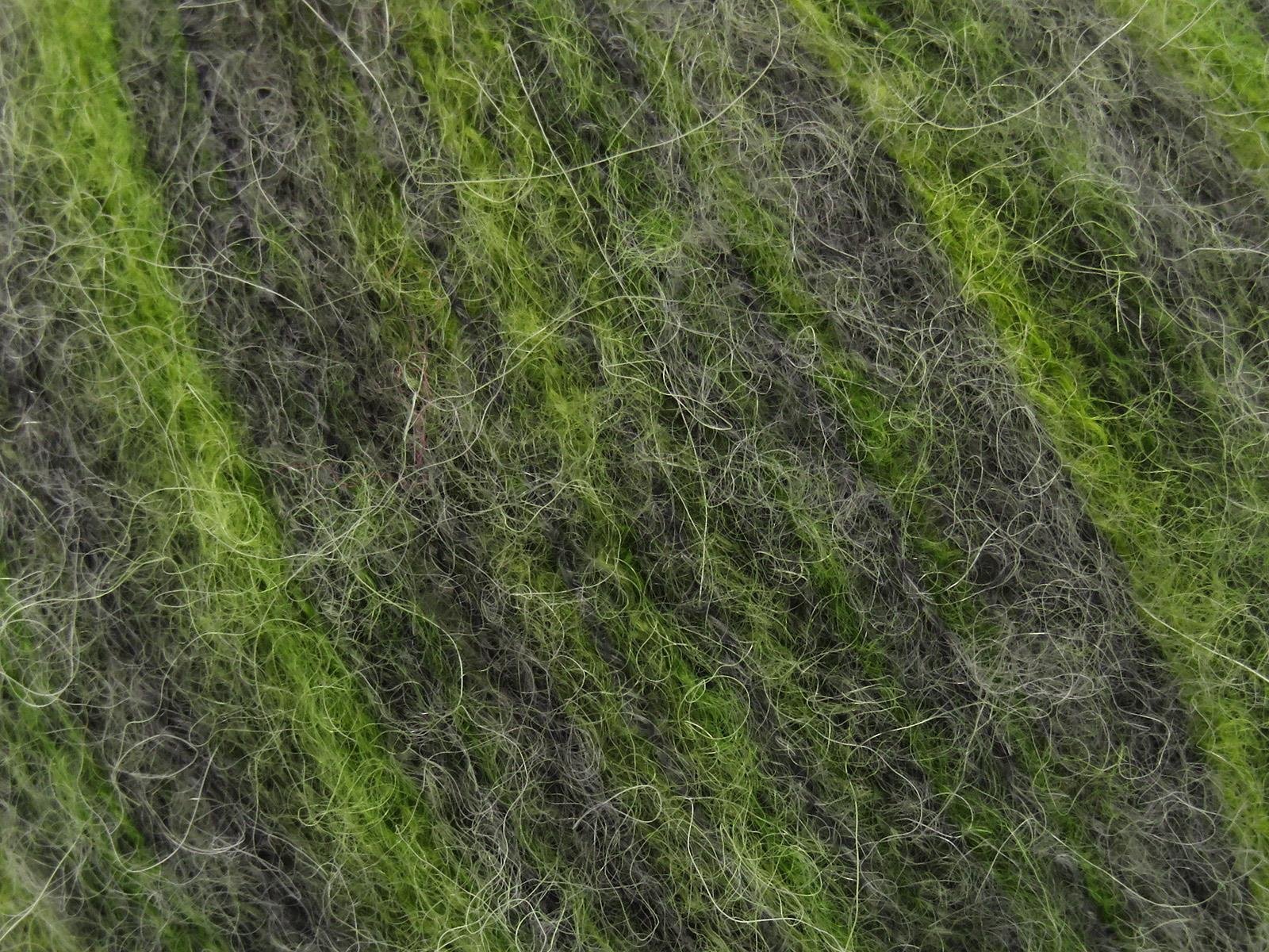 Baby Alpaca Color Ply Green, Grey