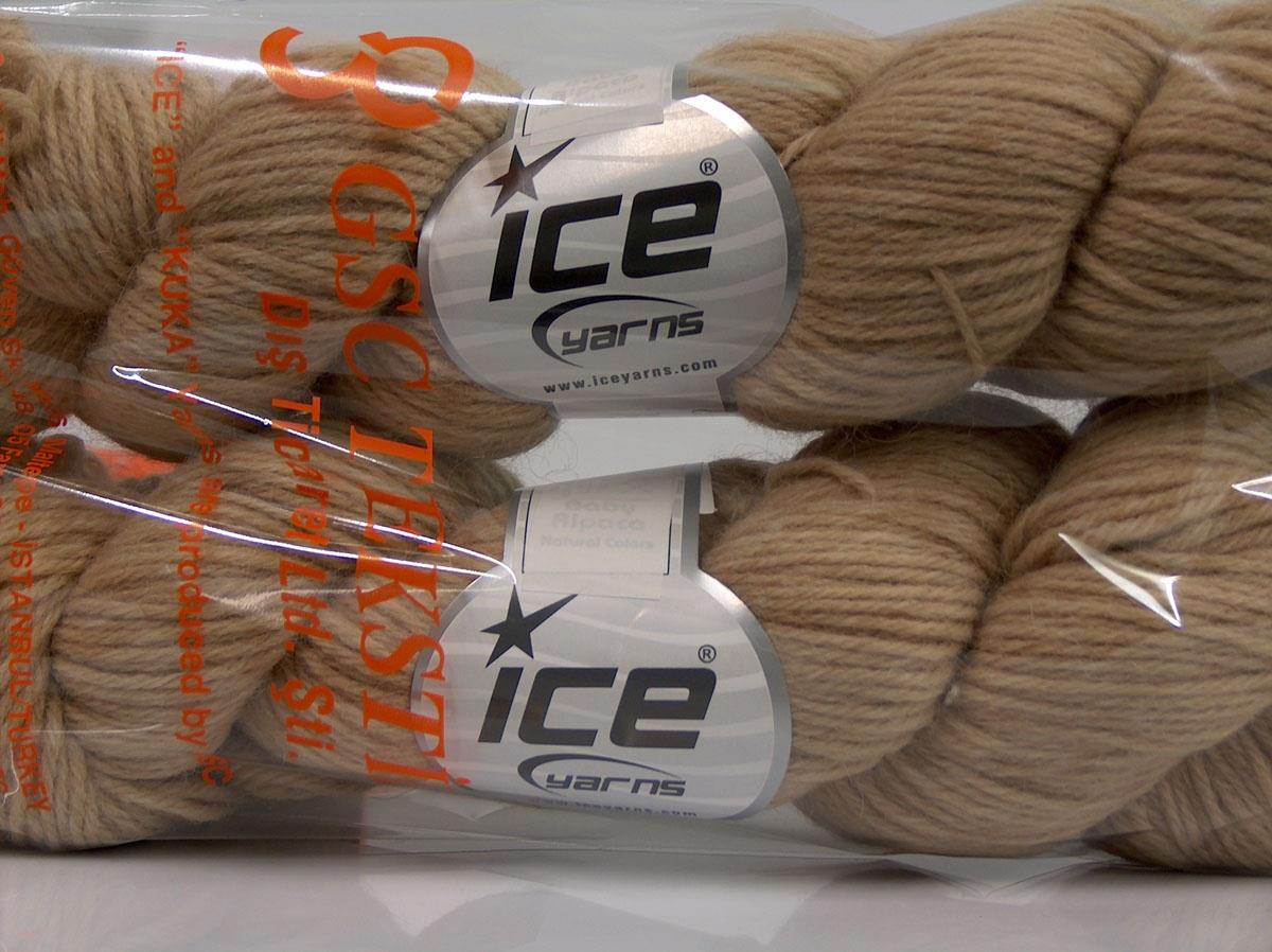 Baby Alpaca Natural Colors Dark Cream