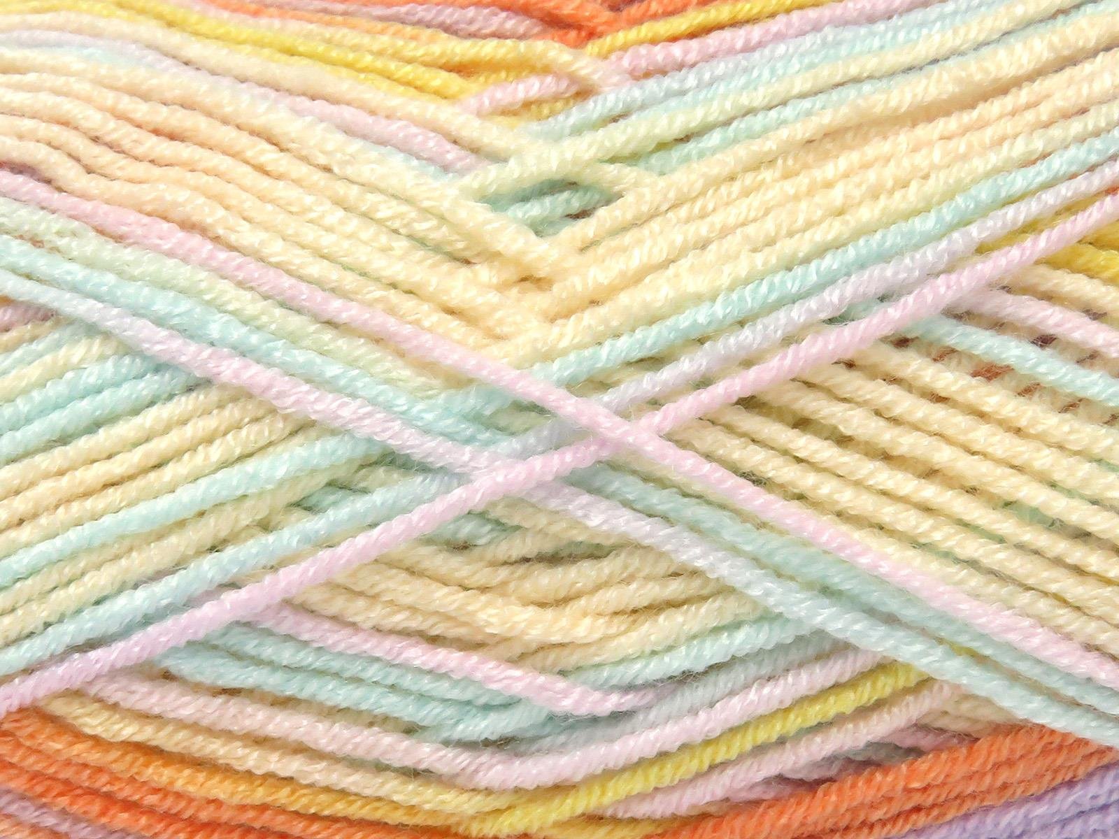 Baby Bamboo Magic Pembe, Leylak, Turuncu, Nane Yeşil, Sarı Tonları