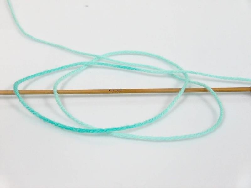 Baby Batik White, Mint Green